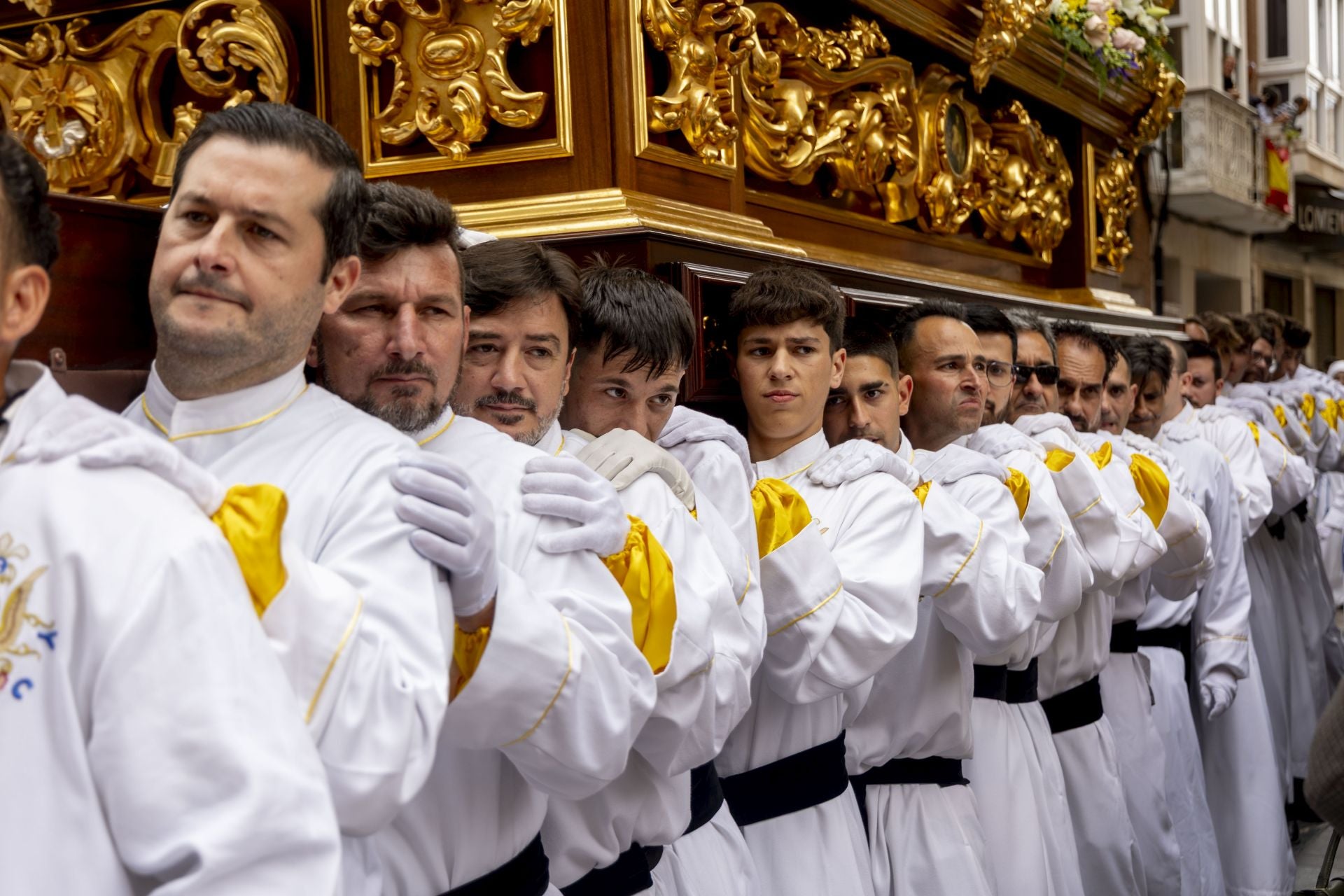 En imágenes, procesión del Domingo de Resurrección en Cartagena