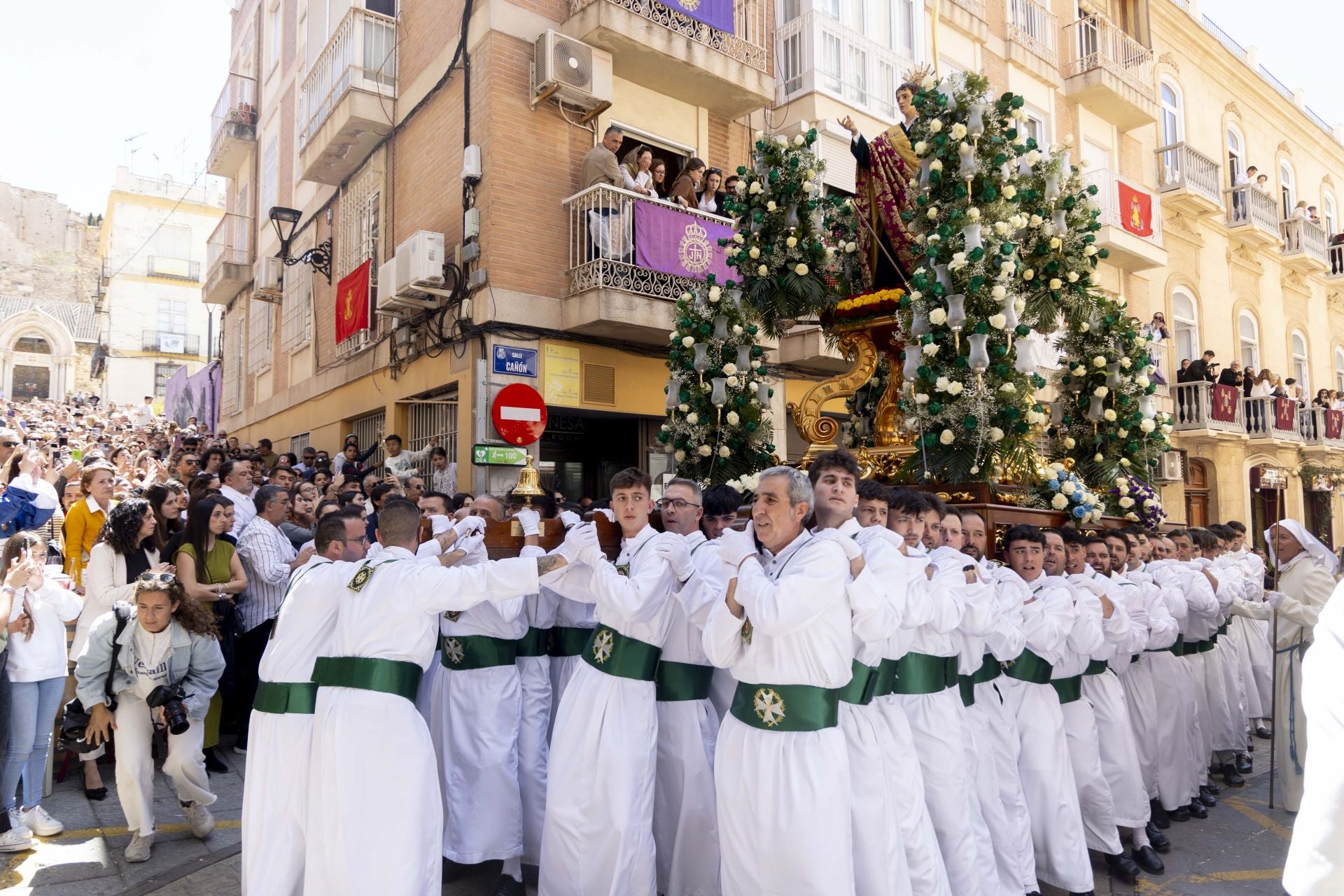 En imágenes, procesión del Domingo de Resurrección en Cartagena