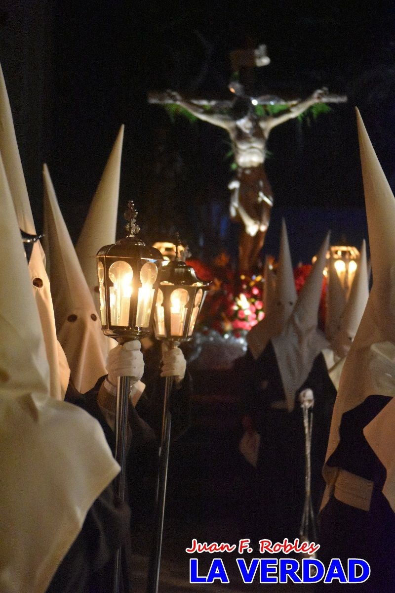 El Silencio inunda de solemnidad Caravaca de la Cruz en la noche de Jueves Santo