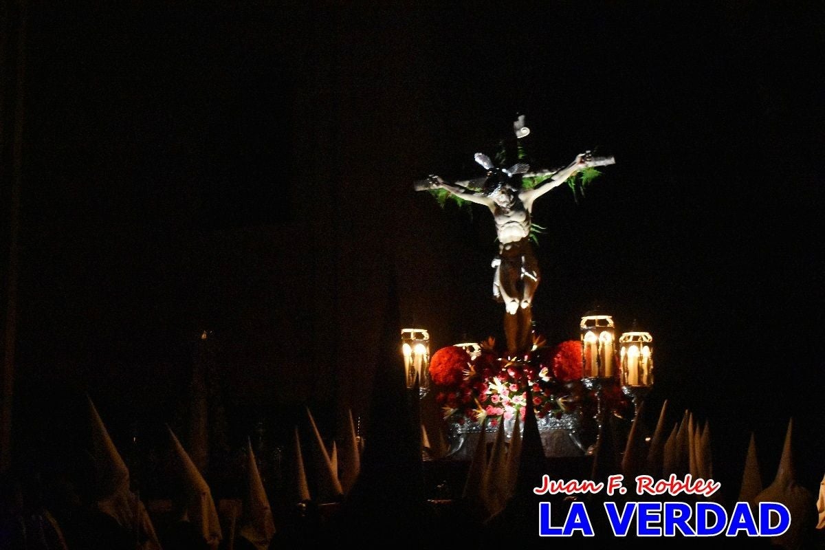 El Silencio inunda de solemnidad Caravaca de la Cruz en la noche de Jueves Santo