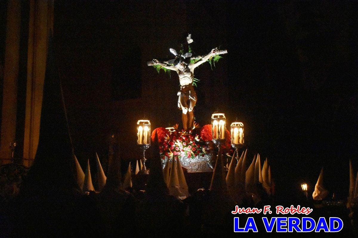 El Silencio inunda de solemnidad Caravaca de la Cruz en la noche de Jueves Santo