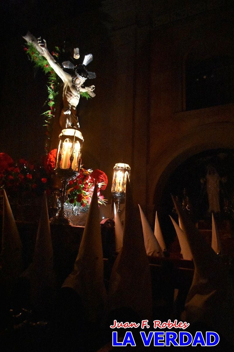 El Silencio inunda de solemnidad Caravaca de la Cruz en la noche de Jueves Santo