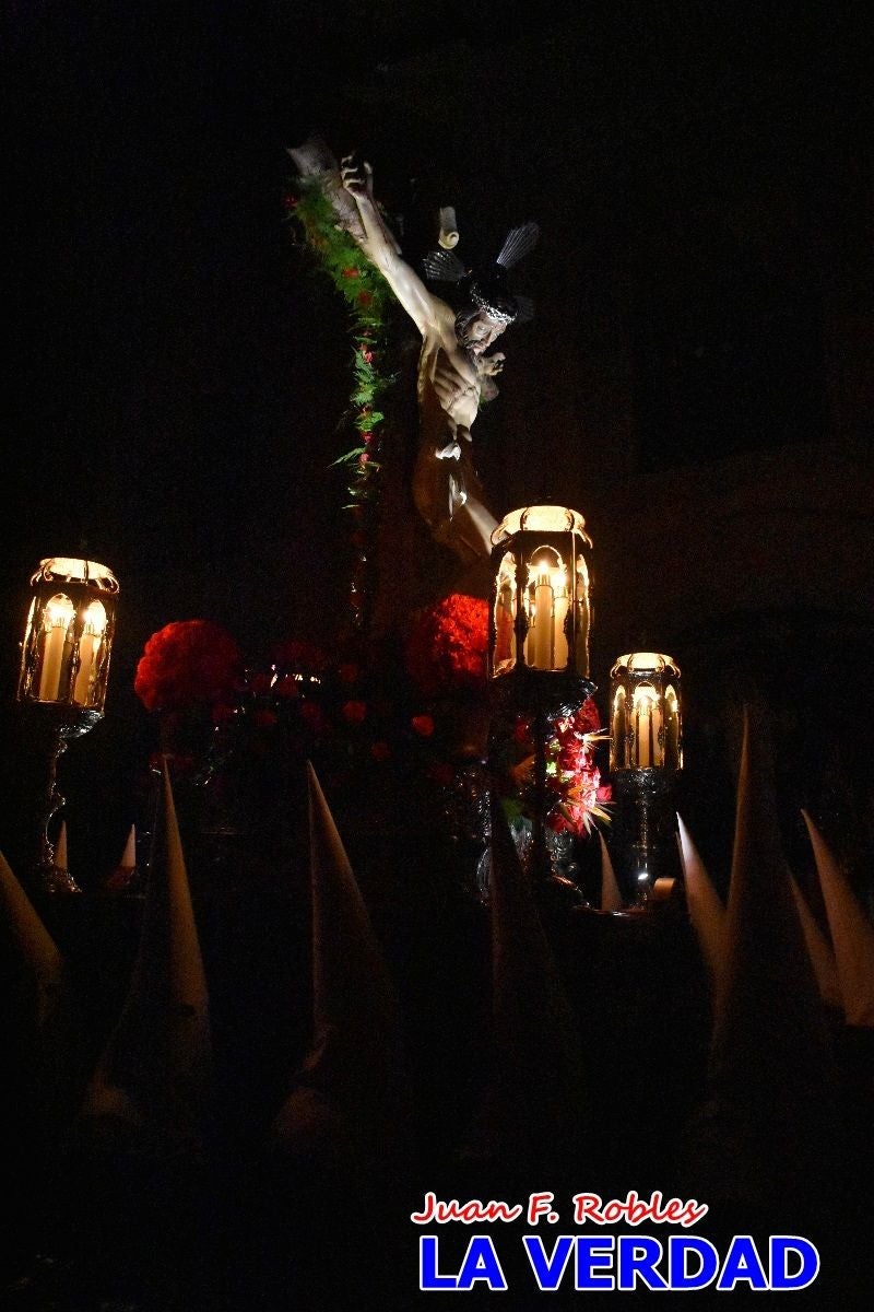 El Silencio inunda de solemnidad Caravaca de la Cruz en la noche de Jueves Santo