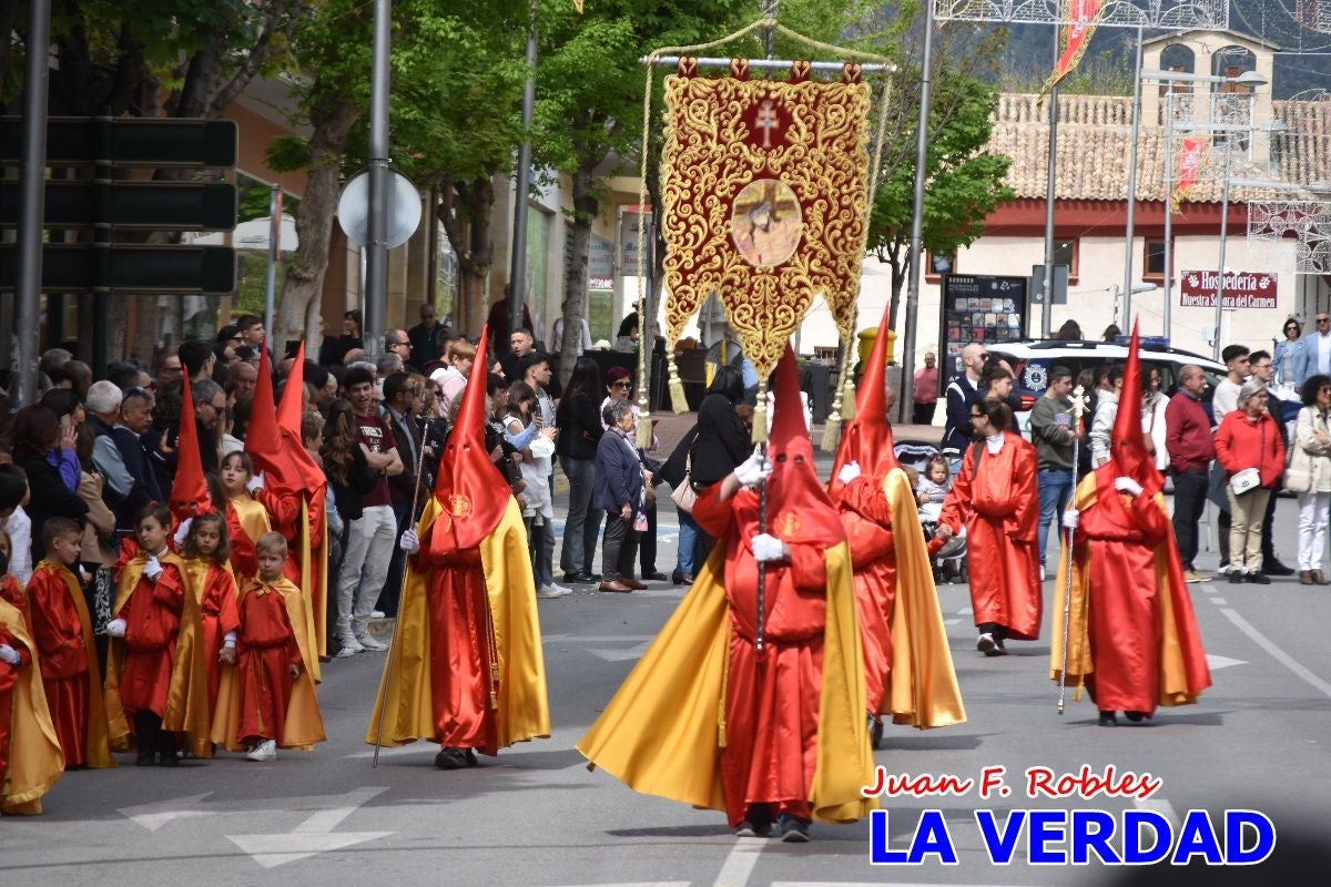 El Señor del Balcón abre la procesión del Encuentro en Caravaca de la Cruz