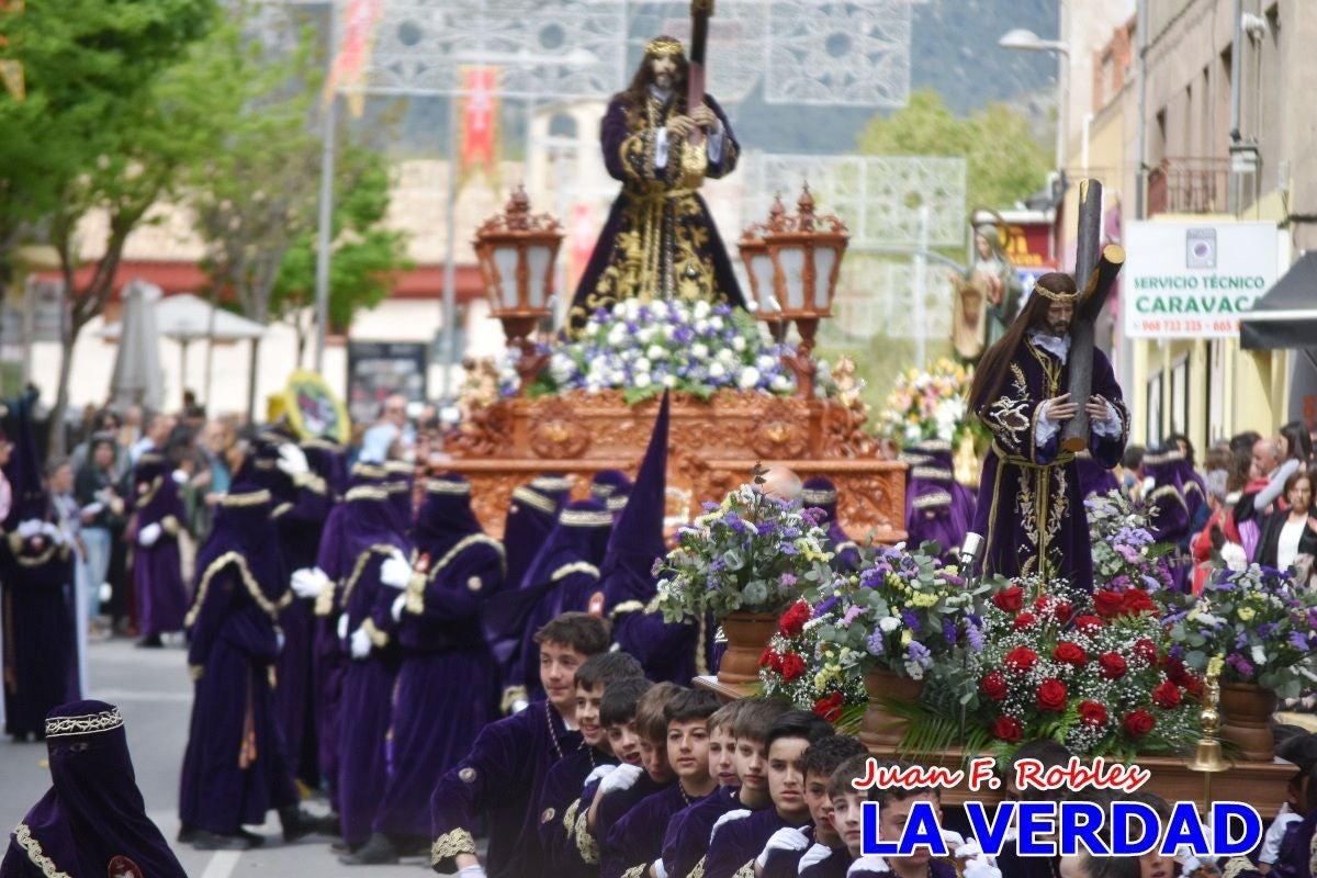 Nuestro Padre Jesús Nazareno se pasea como «El Señor de Caravaca» en Viernes Santo