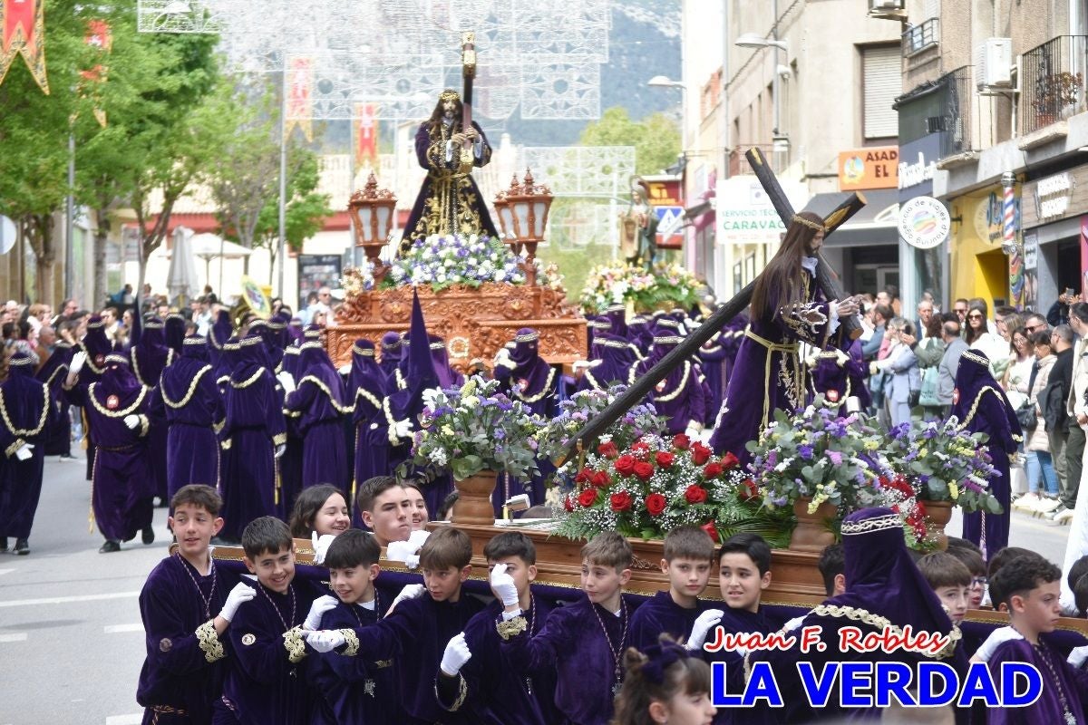 Nuestro Padre Jesús Nazareno se pasea como «El Señor de Caravaca» en Viernes Santo