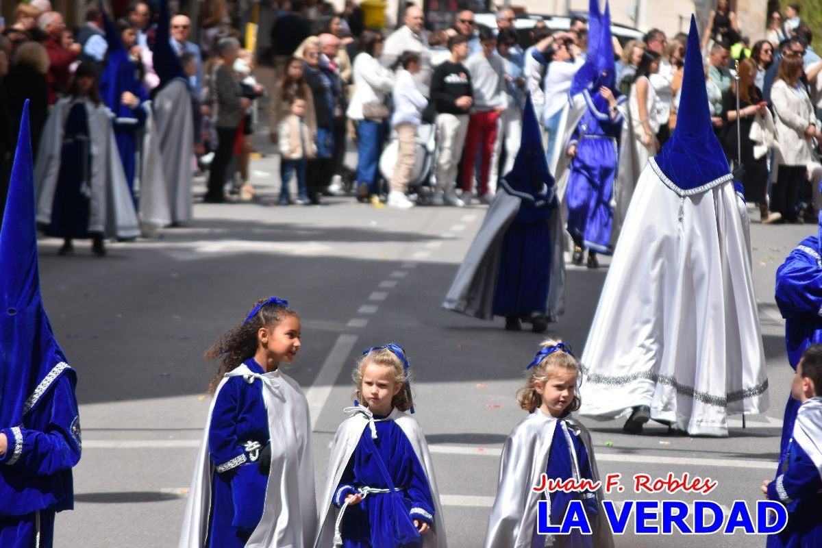 Nuestra Señora de los Dolores camina hacia «El Encuentro» por Caravaca de la Cruz