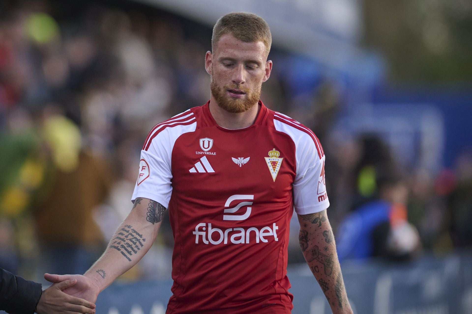 La derrota del Real Murcia frente al Alcorcón, en imágenes