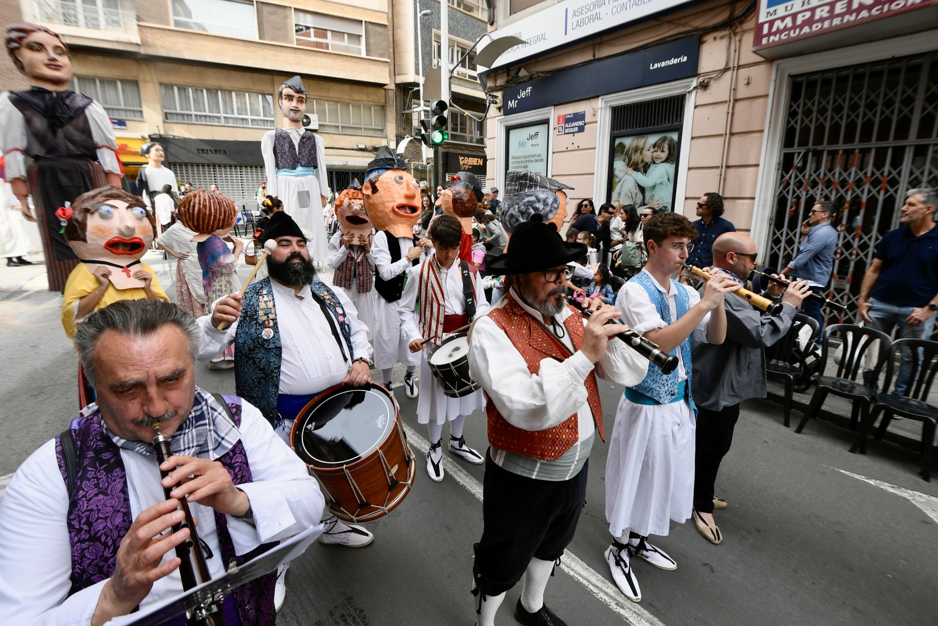 En imágenes, el Bando de la Huerta Infantil de Murcia