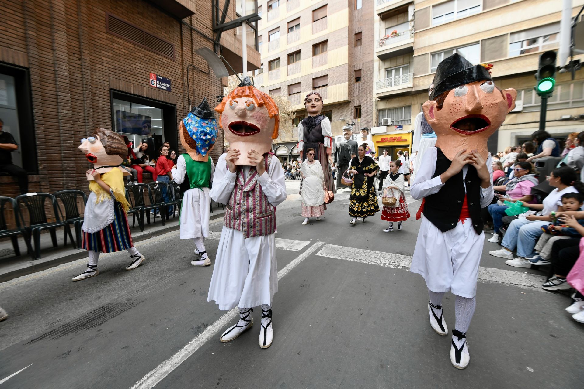 En imágenes, el Bando de la Huerta Infantil de Murcia
