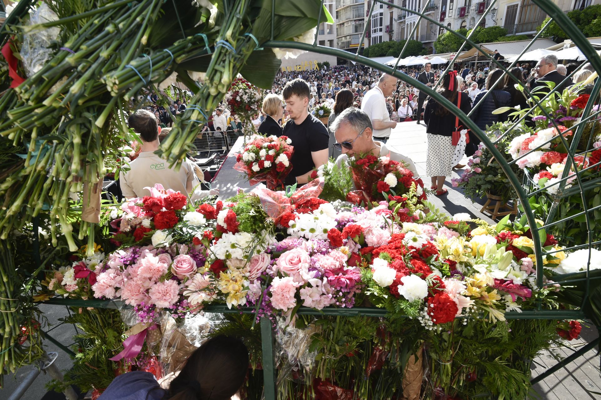 Ofrenda a la Virgen de la Fuensanta, en imágenes