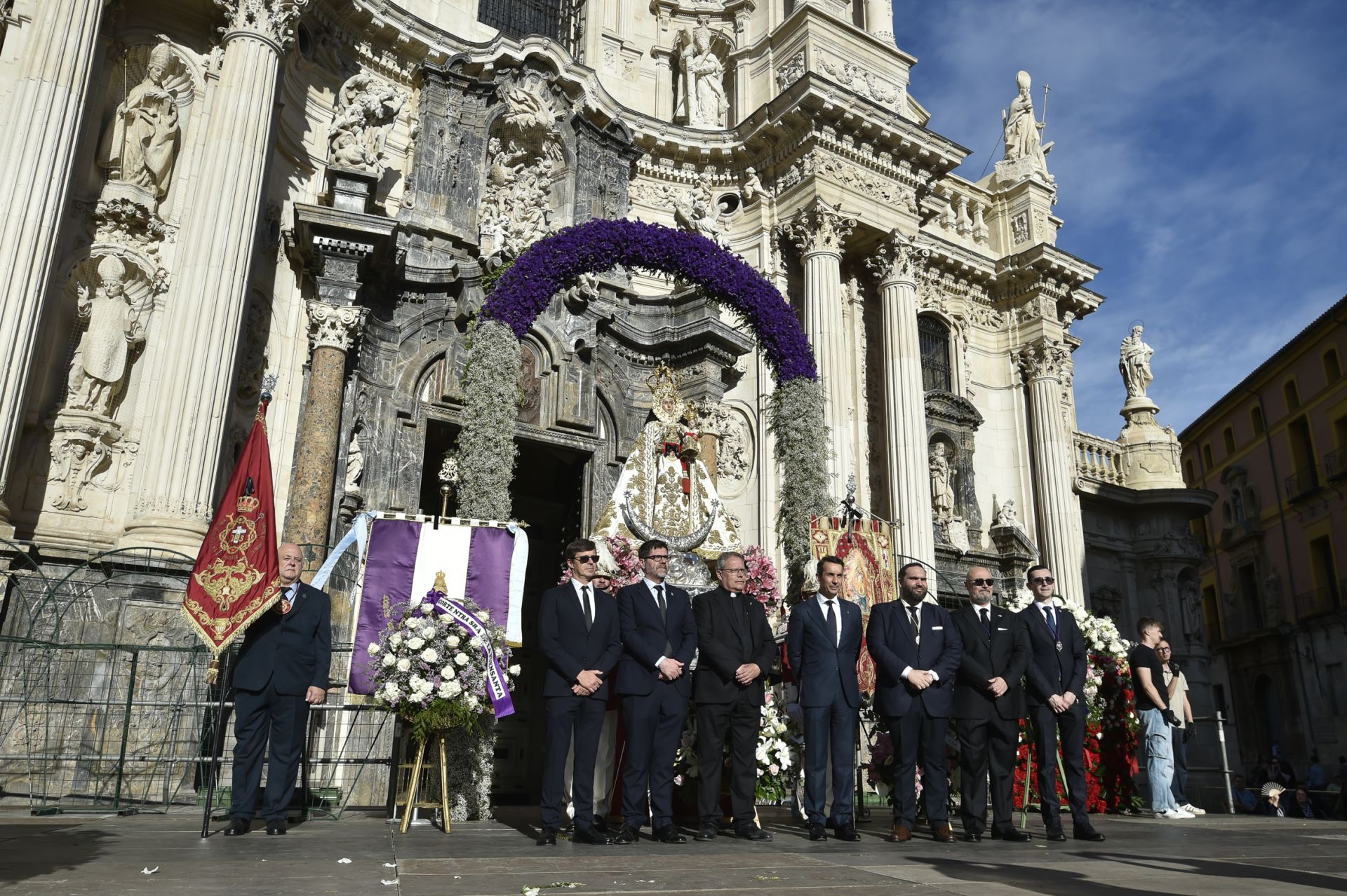 Ofrenda a la Virgen de la Fuensanta, en imágenes