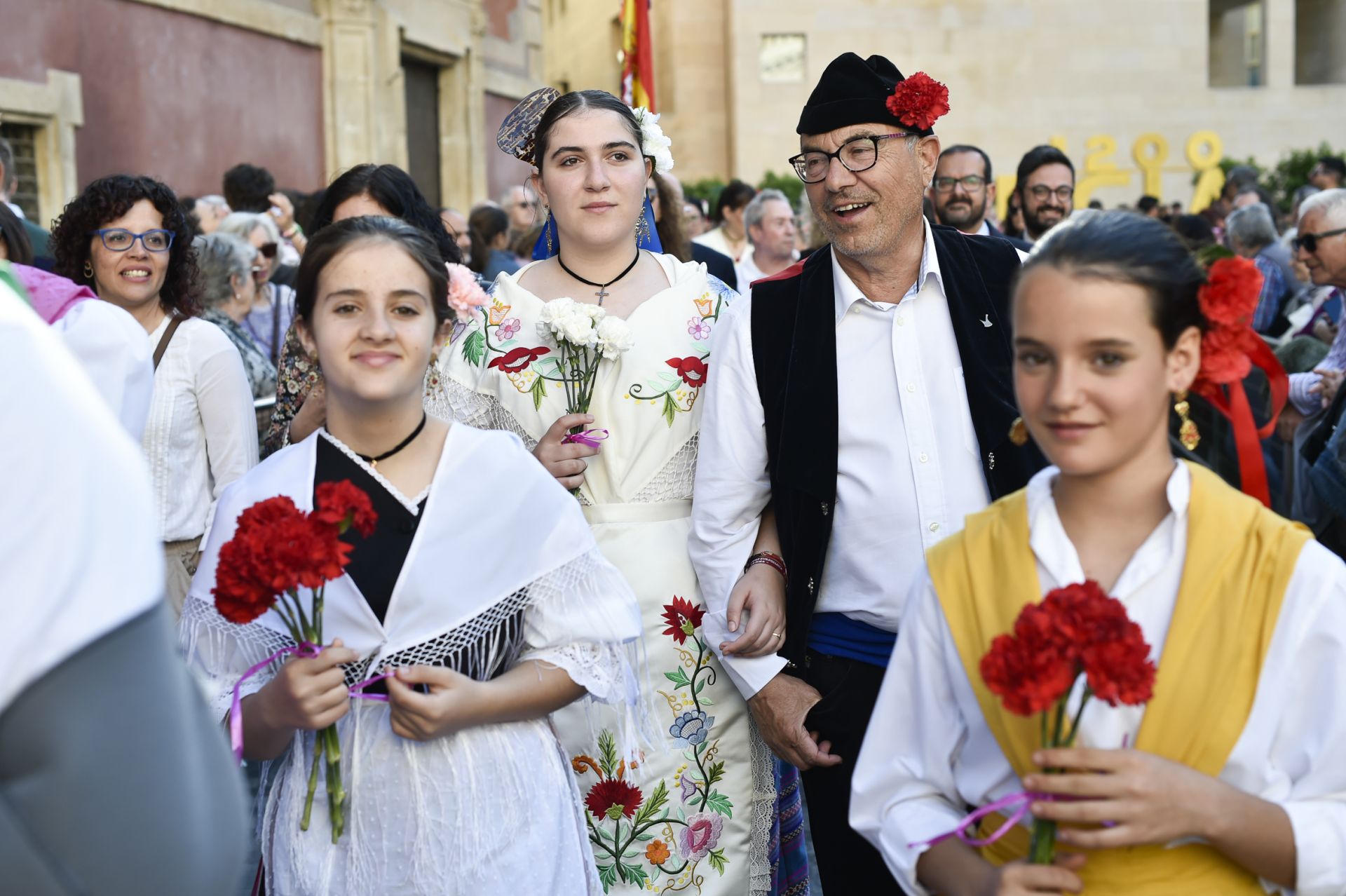 Ofrenda a la Virgen de la Fuensanta, en imágenes