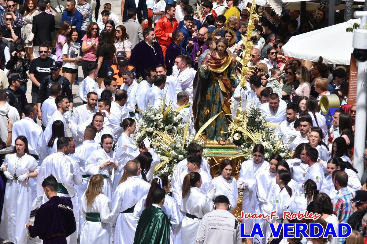 «El Encuentro» llena de emoción la plaza del Arco en Caravaca de la Cruz - I