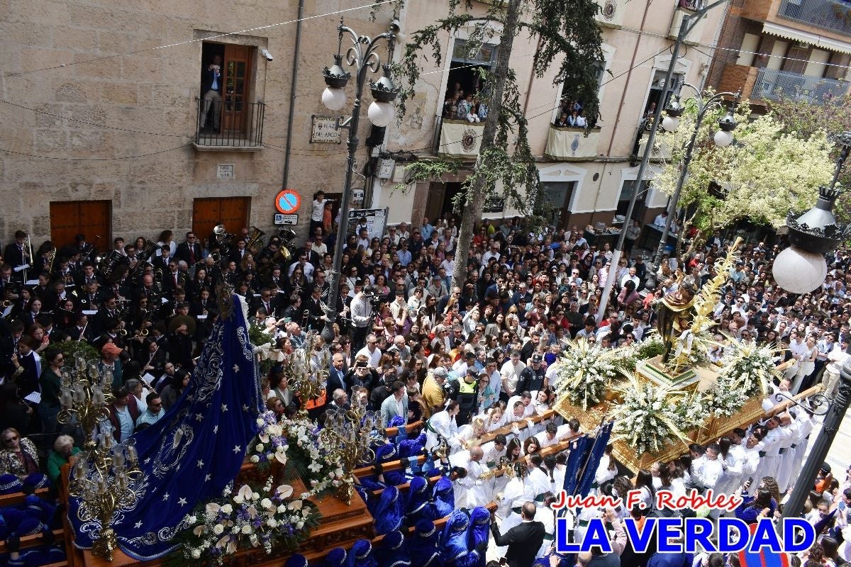 «El Encuentro» llena de emoción la plaza del Arco en Caravaca de la Cruz - I