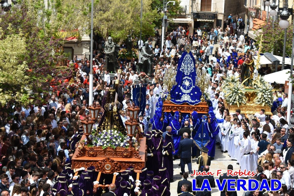 «El Encuentro» llena de emoción la plaza del Arco en Caravaca de la Cruz - II