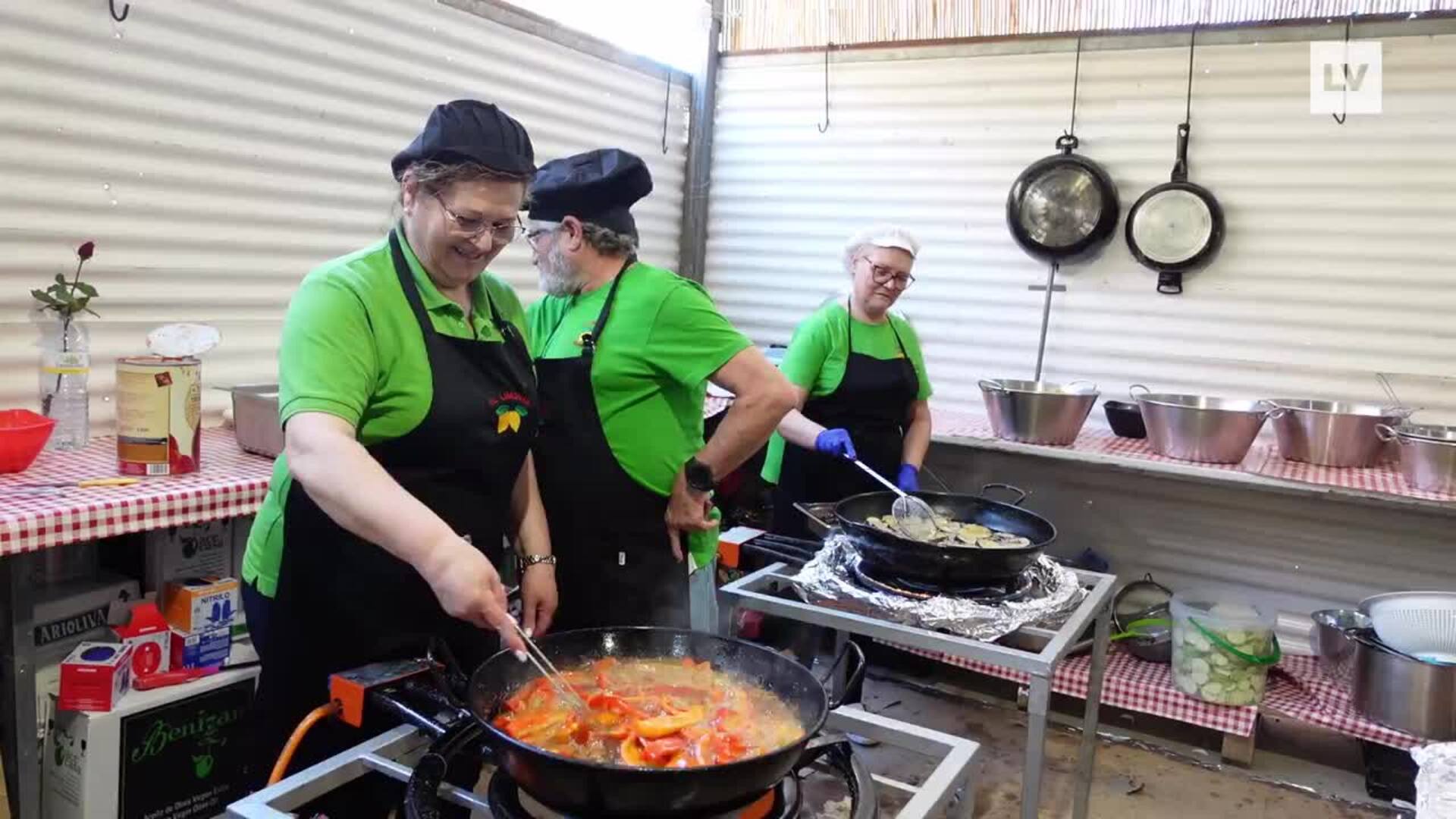 Los arroces, el zarangollo y los paparajotes, lo más pedido en las barracas de Murcia