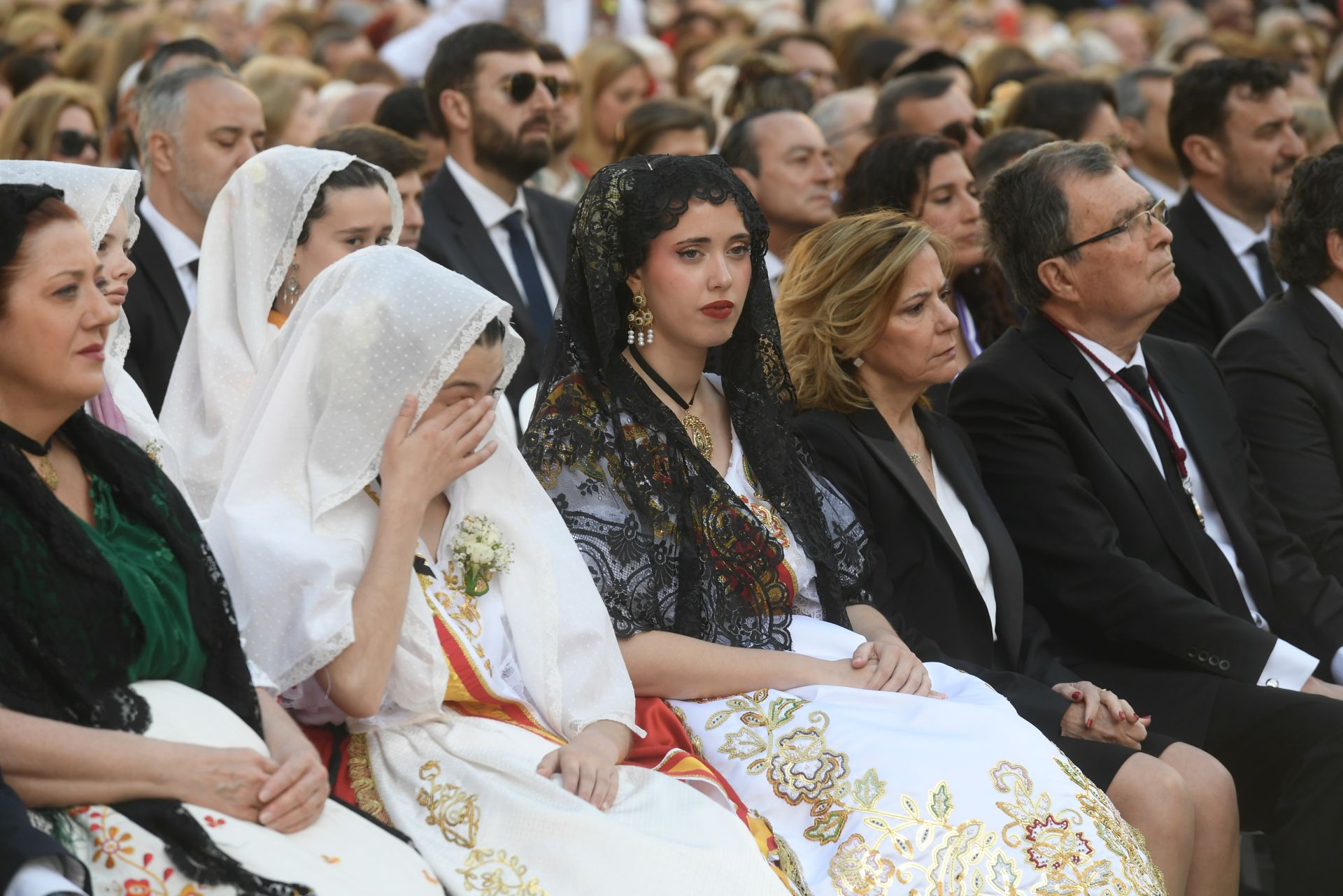 La misa huertana en la plaza Belluga de Murcia, en imágenes