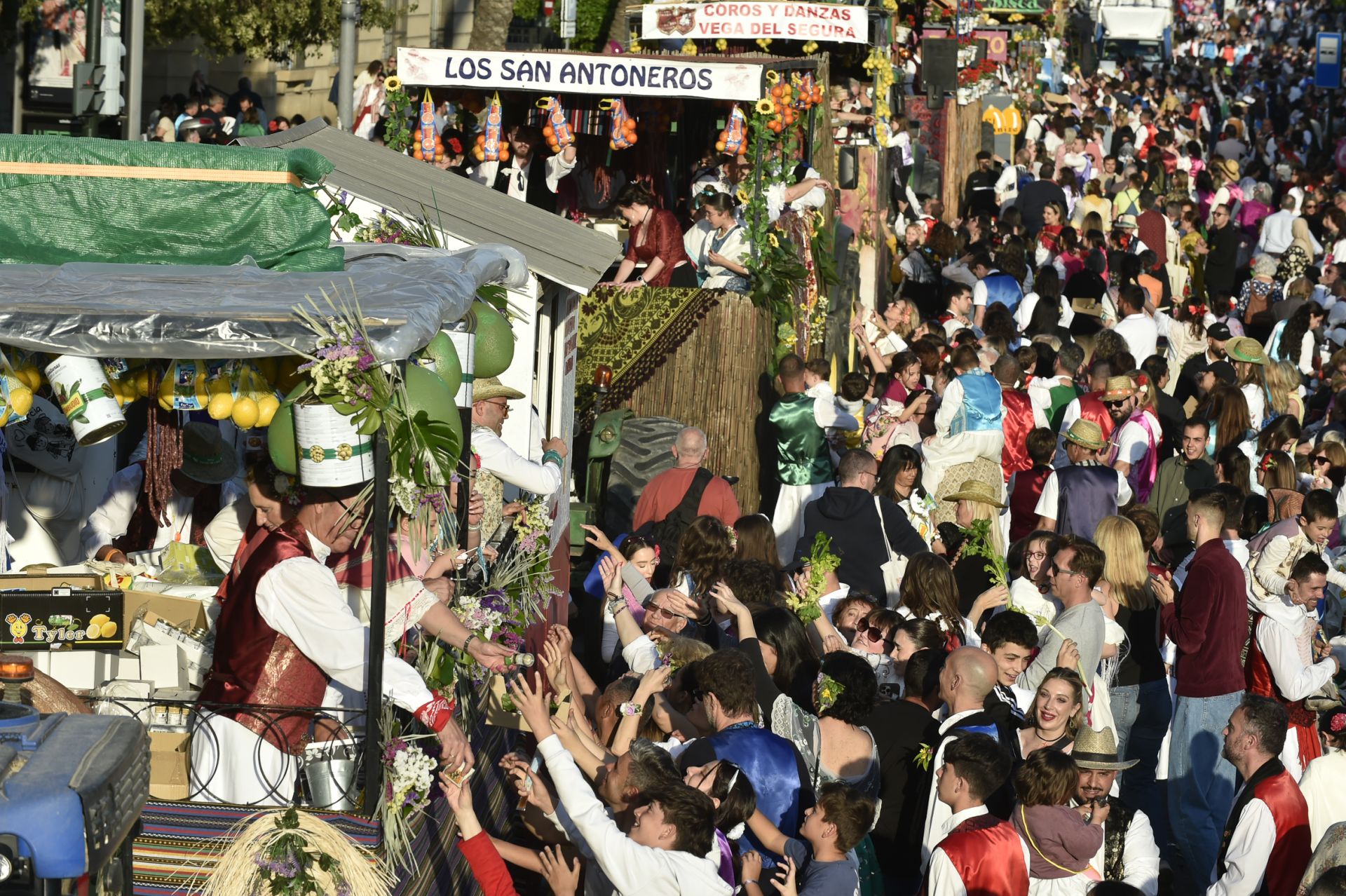 El desfile del Bando de la Huerta de Murcia, en imágenes