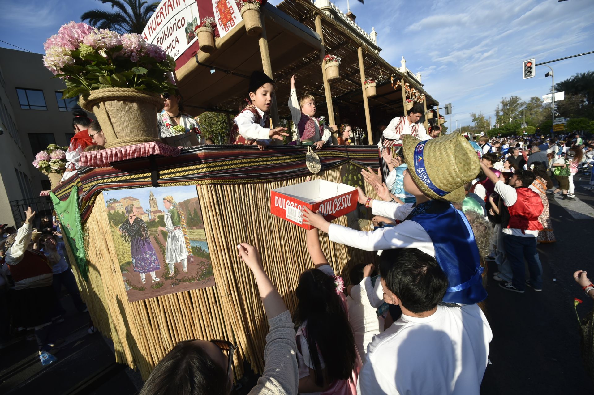 El desfile del Bando de la Huerta de Murcia, en imágenes