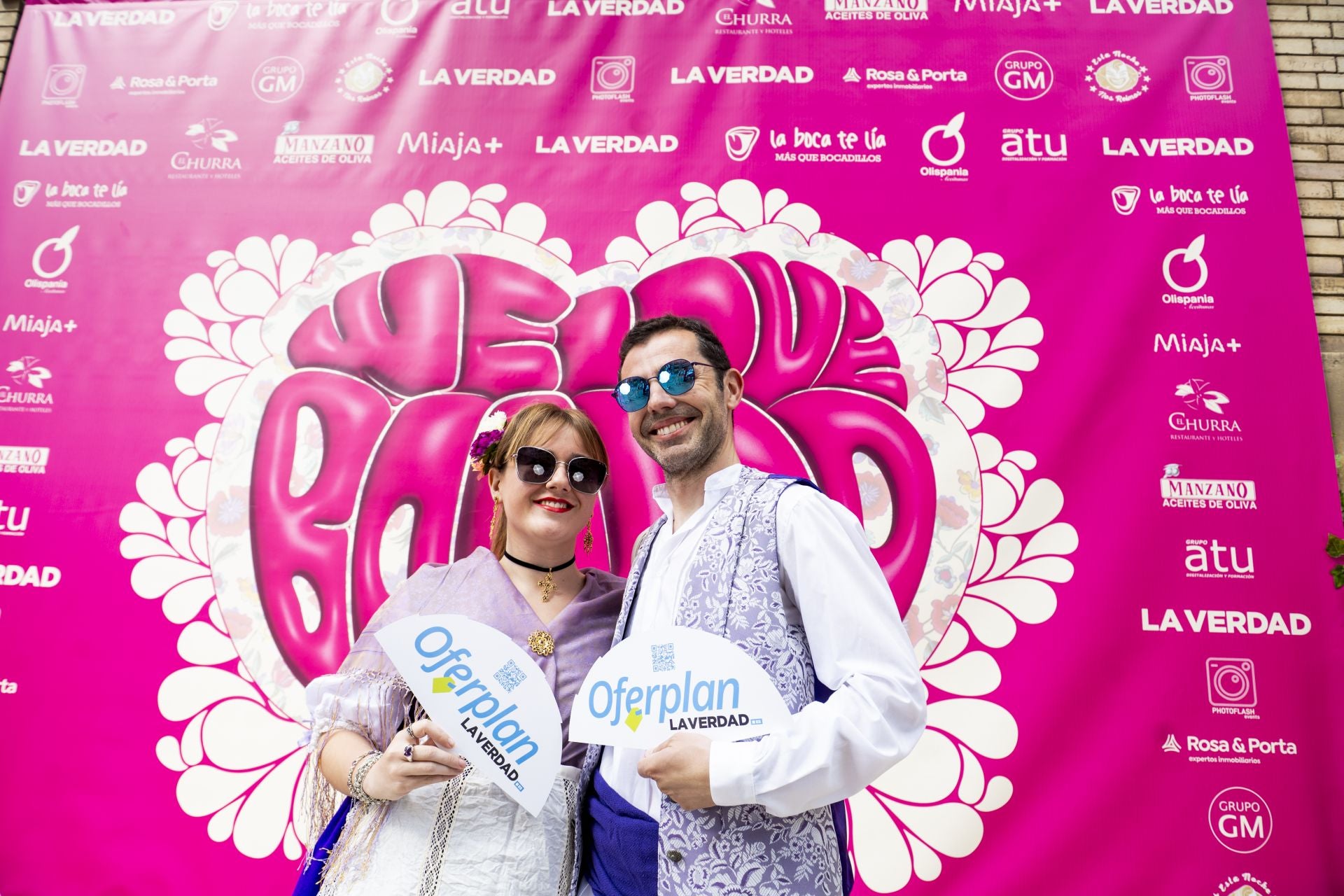 El &#039;Glambot&#039; de LA VERDAD y Photoflash Events en el Bando de la Huerta, en imágenes