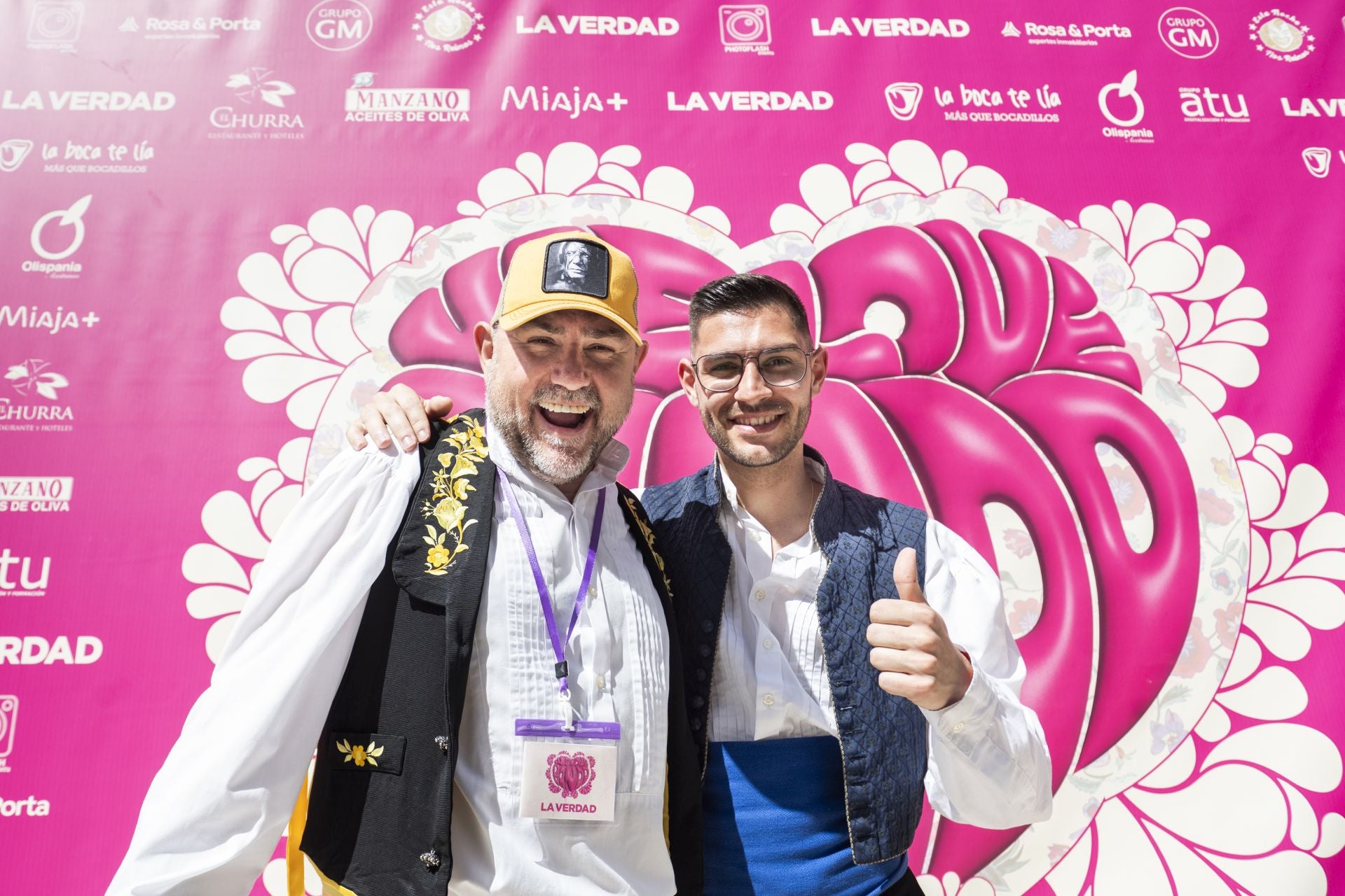 El &#039;Glambot&#039; de LA VERDAD y Photoflash Events en el Bando de la Huerta, en imágenes