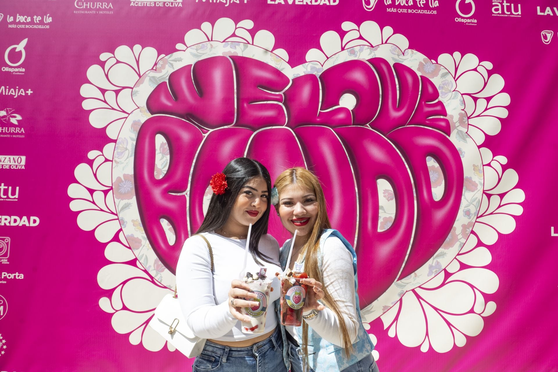 El &#039;Glambot&#039; de LA VERDAD y Photoflash Events en el Bando de la Huerta, en imágenes