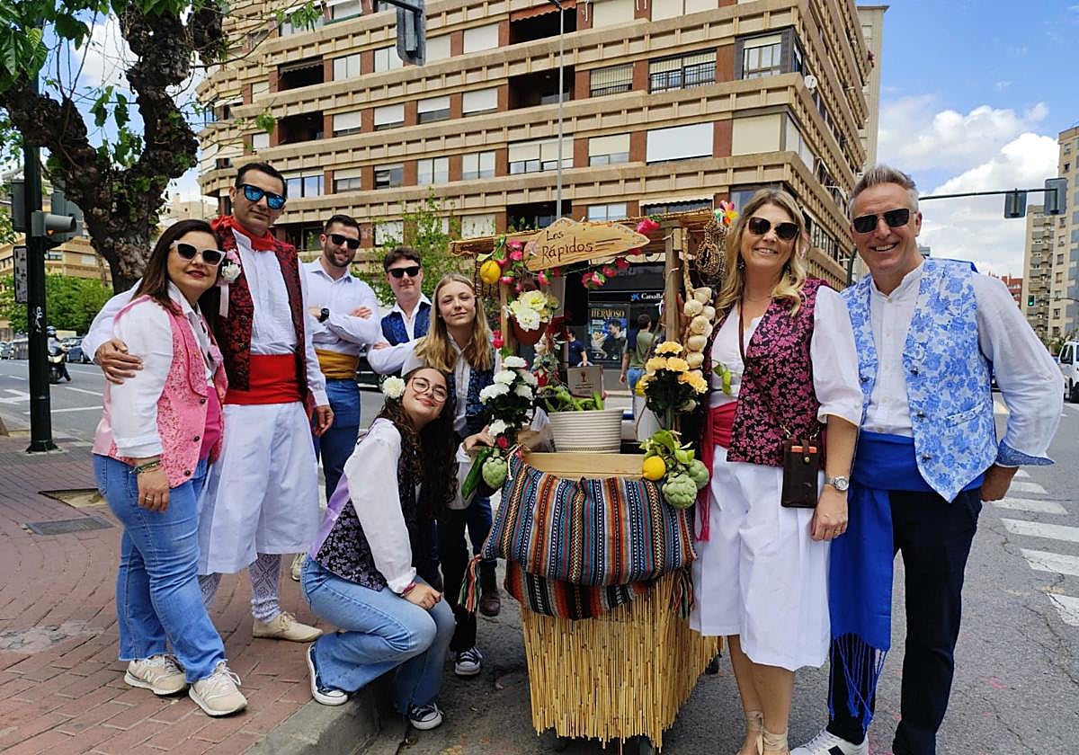 Carritos cargados de originalidad en el Bando de la Huerta