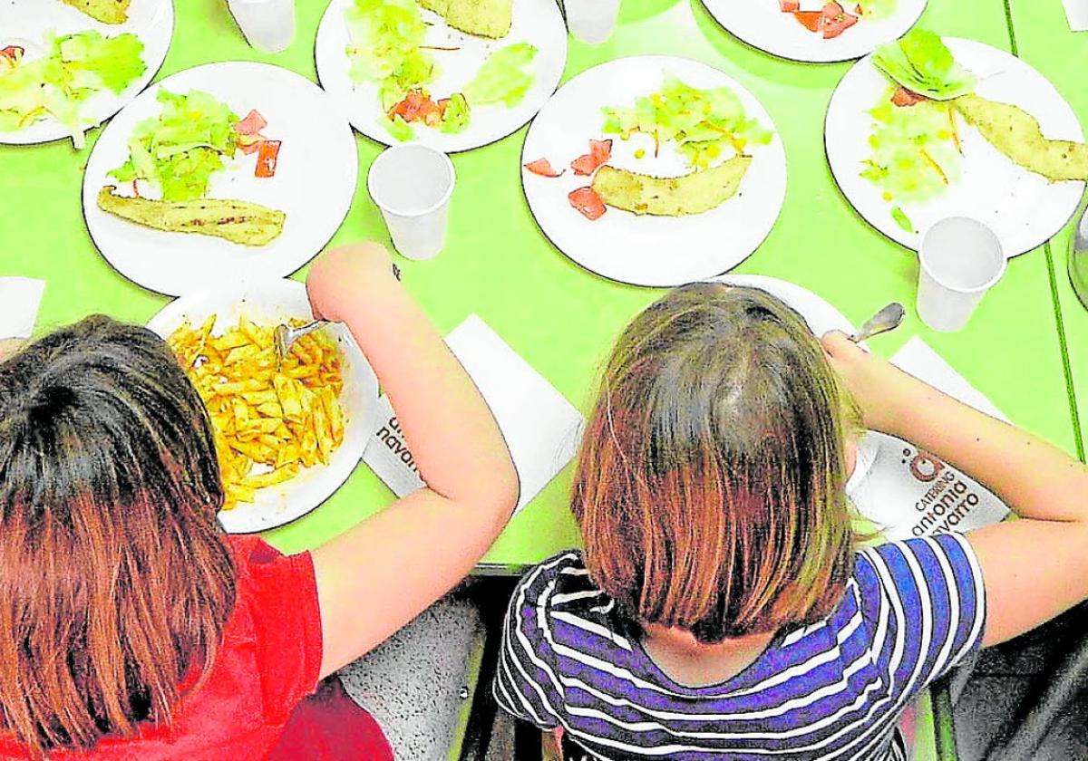 Los comedores escolares desenchufan la freidora