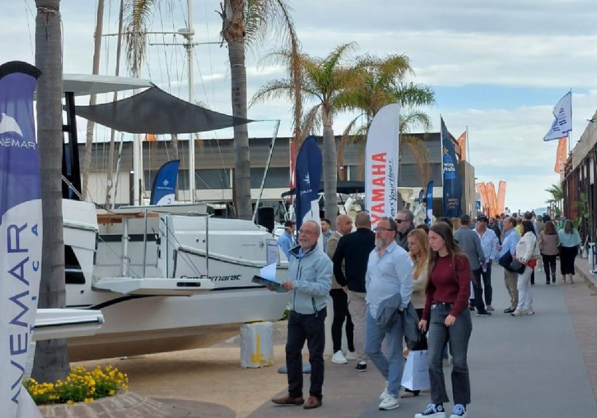 Numeroso público disfrutó de la oferta de ocio náutico en Marina de las Salinas Boat Show-Región de Murcia.