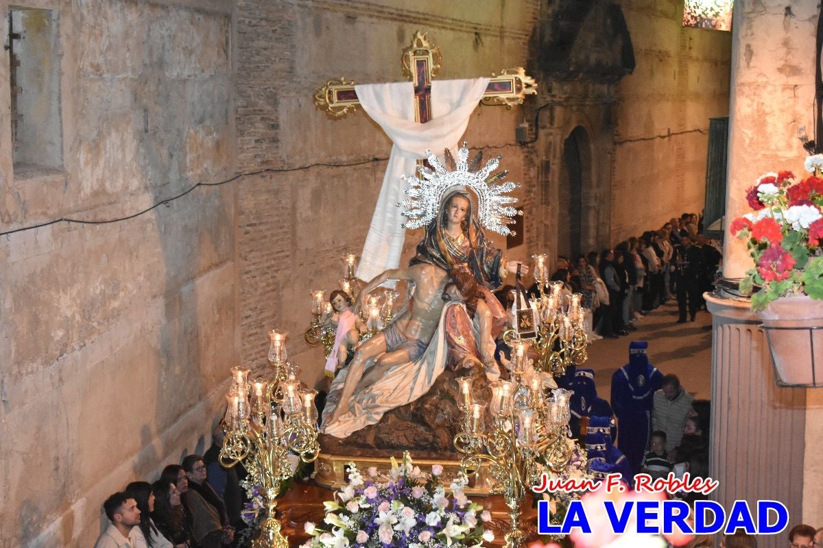 La procesión del «Santo Entierro» inunda de sentimiento Caravaca de la Cruz