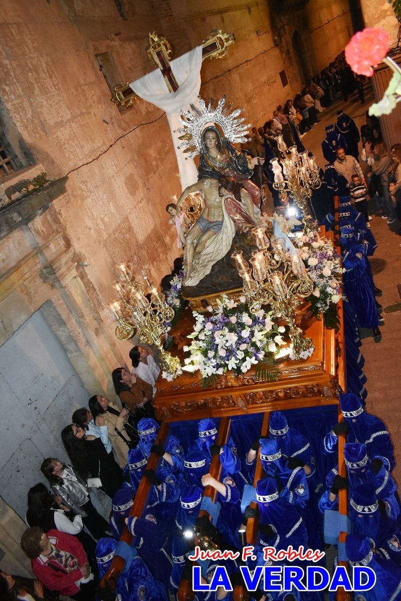 La procesión del «Santo Entierro» inunda de sentimiento Caravaca de la Cruz