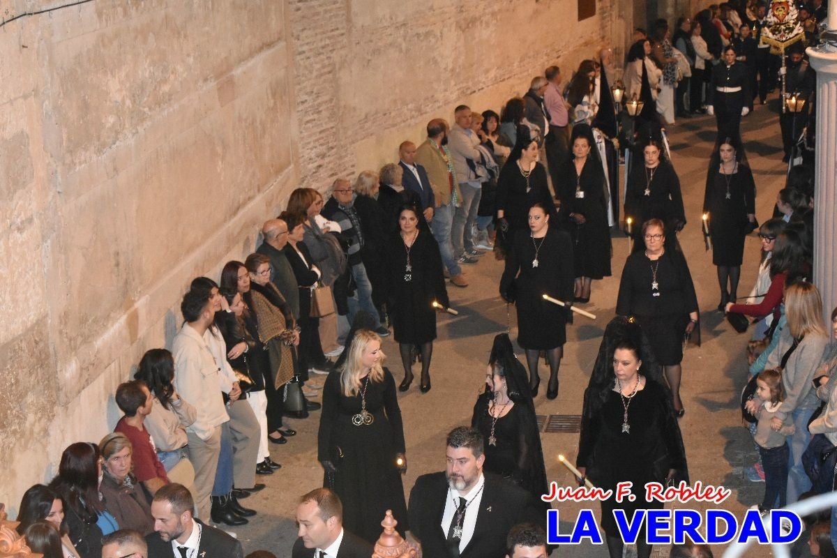 La procesión del «Santo Entierro» inunda de sentimiento Caravaca de la Cruz