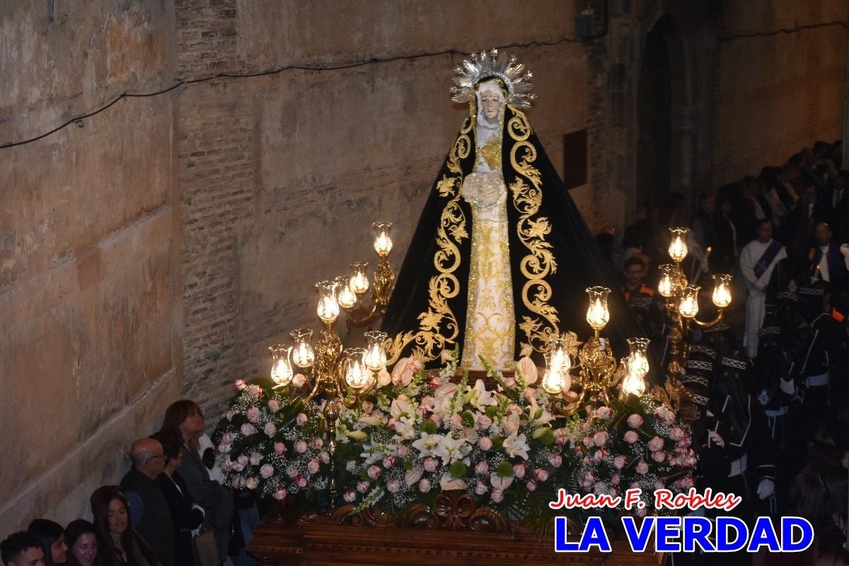 La procesión del «Santo Entierro» inunda de sentimiento Caravaca de la Cruz