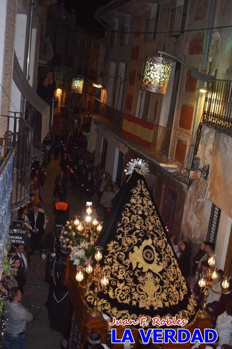 La procesión del «Santo Entierro» inunda de sentimiento Caravaca de la Cruz