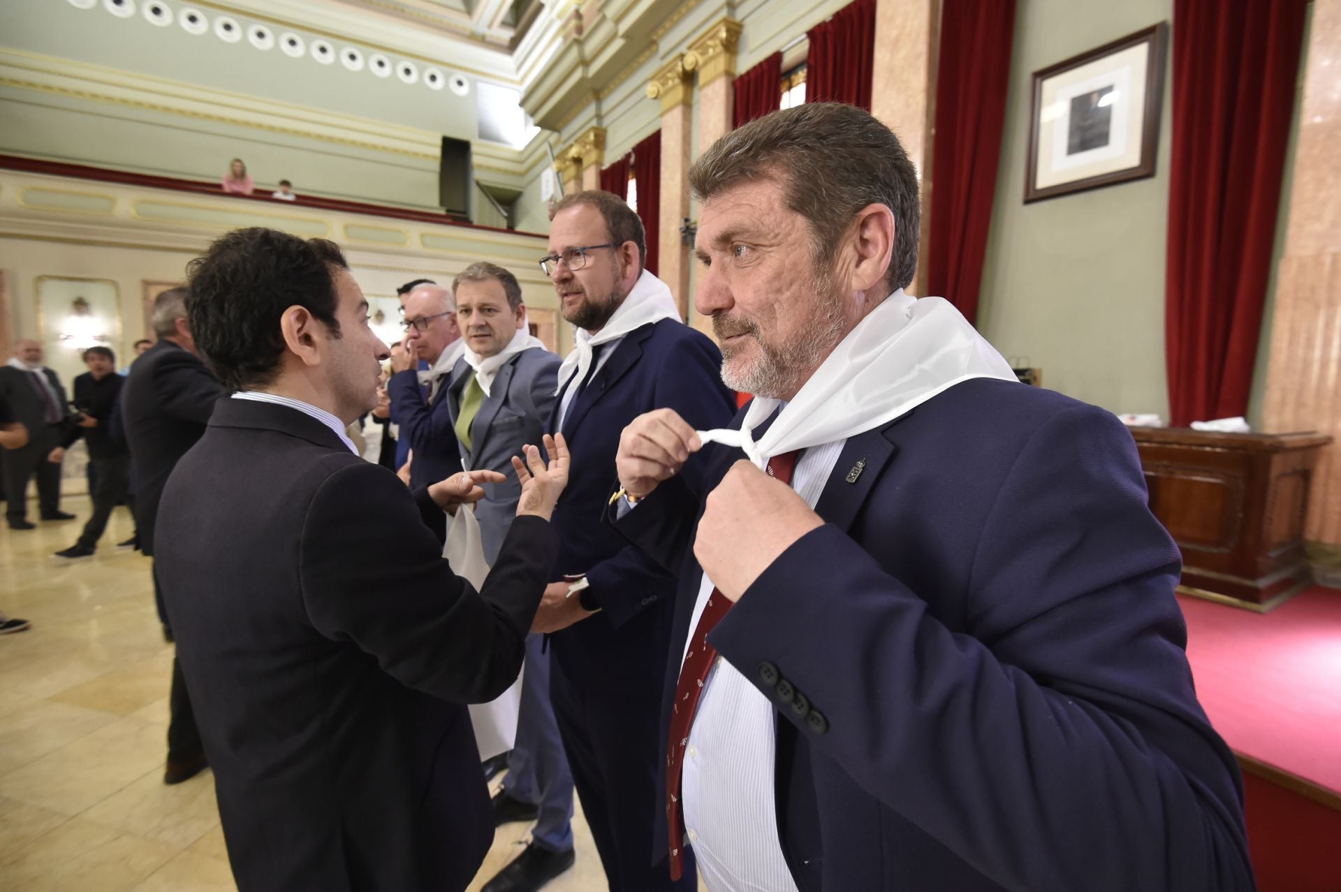 La misa sardinera y la recepción en el Ayuntamiento de Murcia, en imágenes