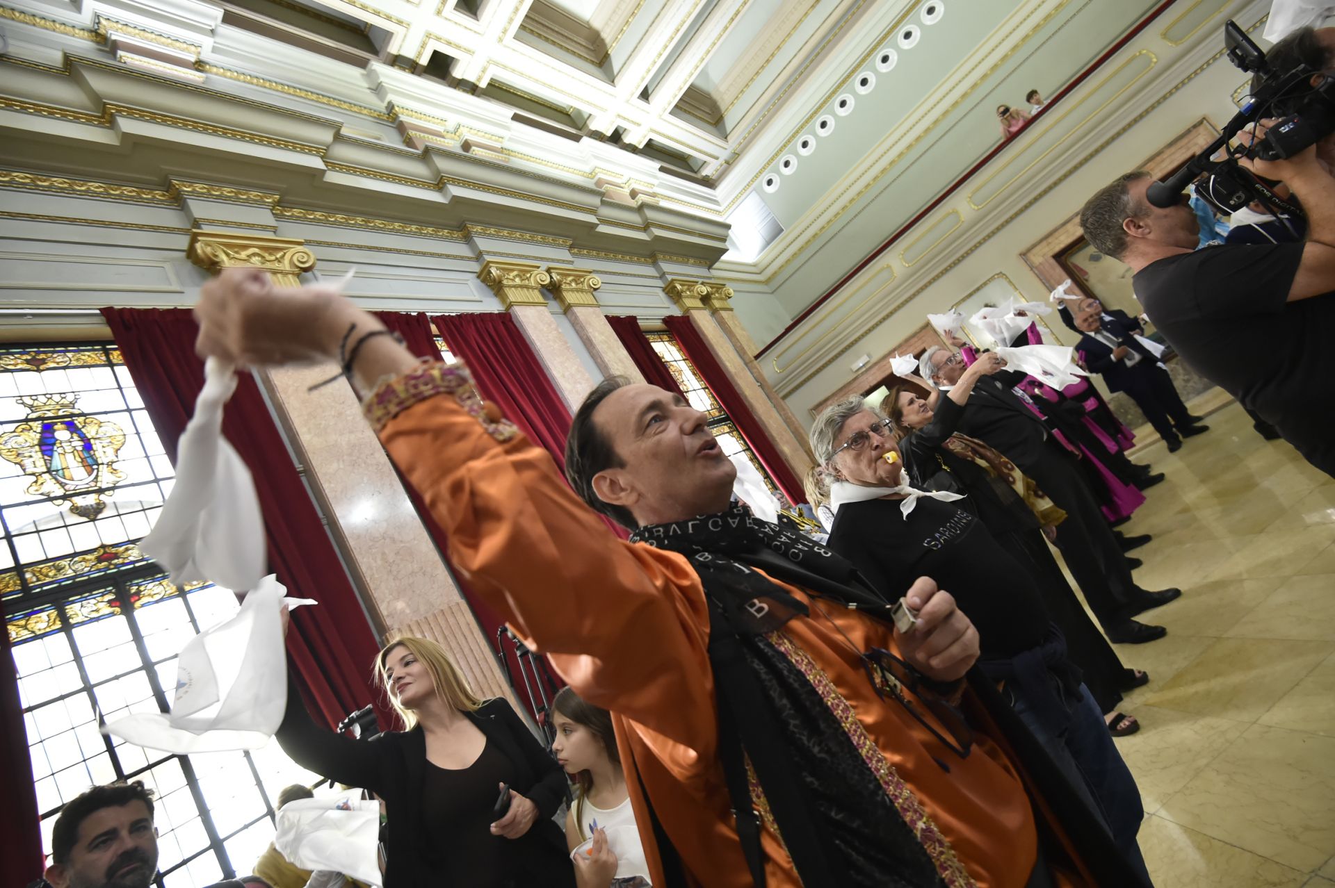 La misa sardinera y la recepción en el Ayuntamiento de Murcia, en imágenes