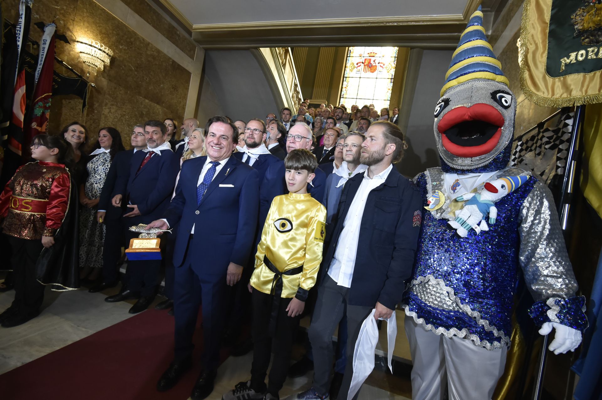 La misa sardinera y la recepción en el Ayuntamiento de Murcia, en imágenes