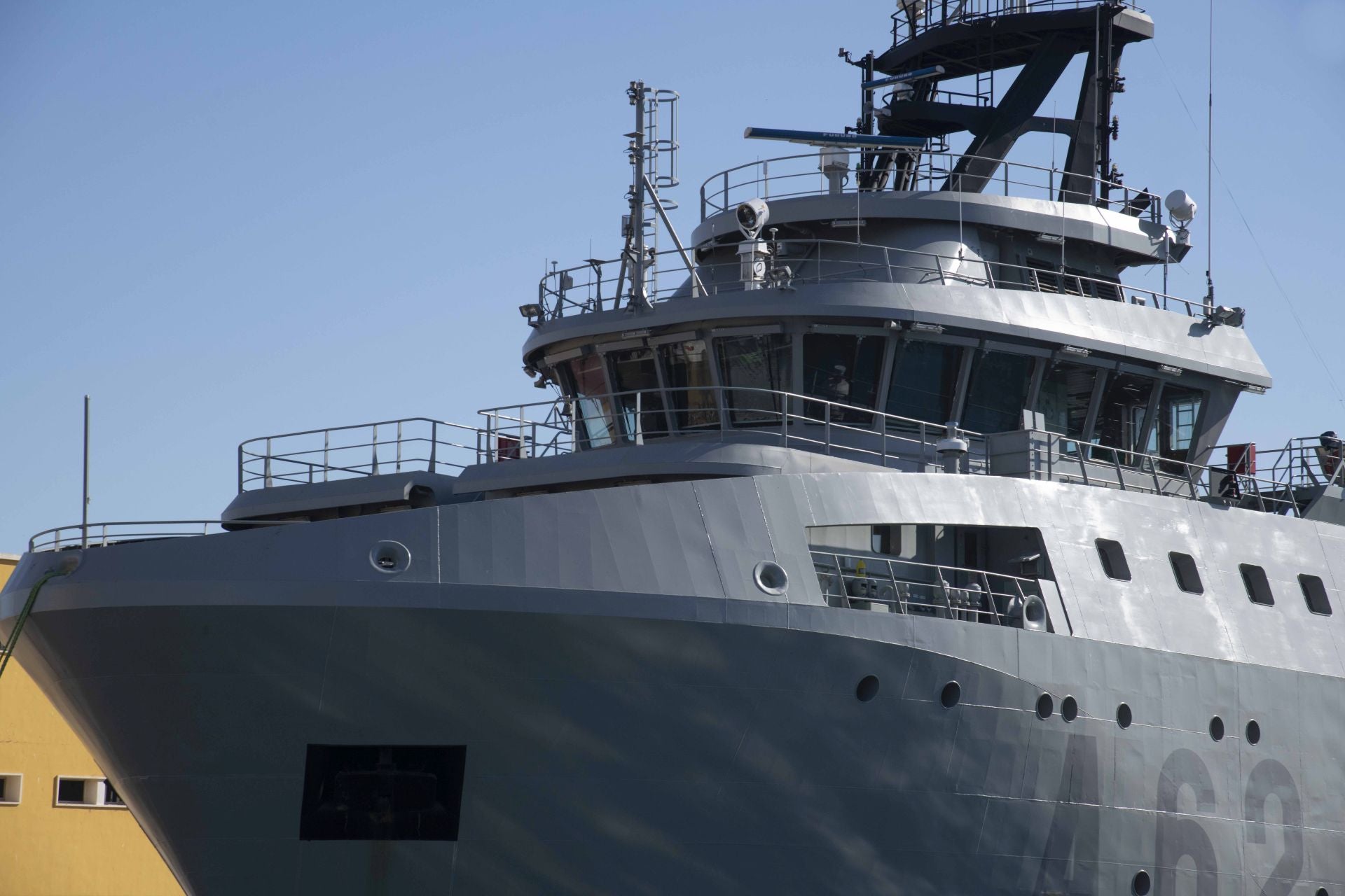 Recorrido en imágenes por el buque &#039;Cartagena&#039;