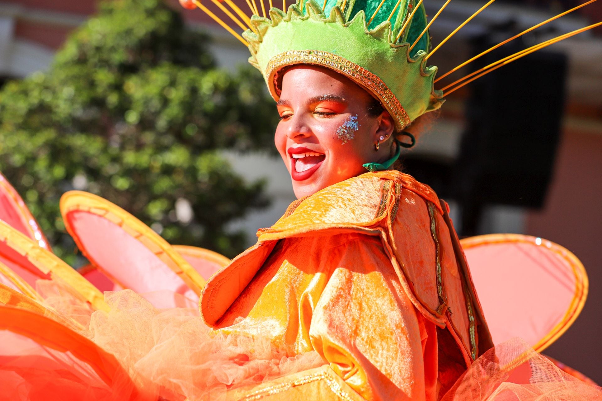 El desfile de la Batalla de las Flores de Murcia, en imágenes