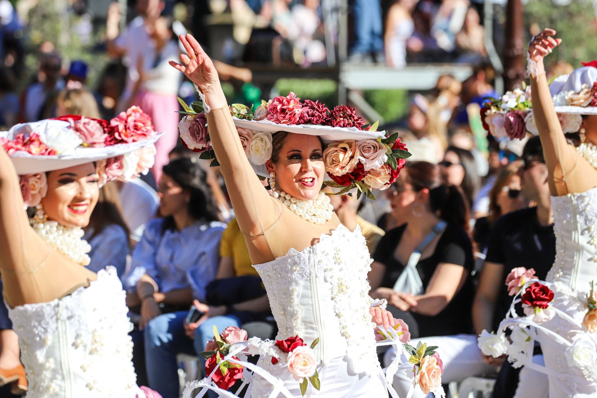 El desfile de la Batalla de las Flores de Murcia, en imágenes