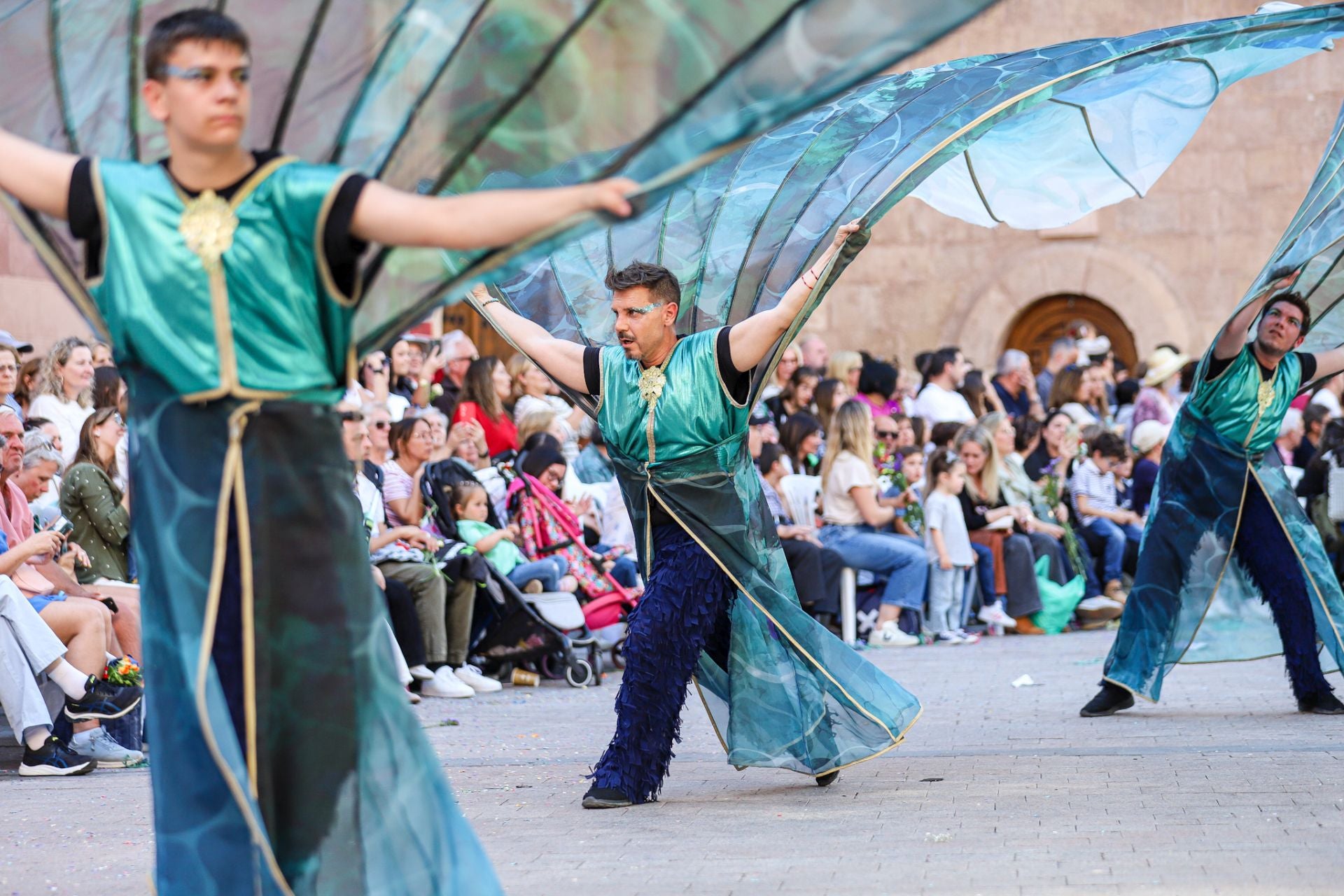 El desfile de la Batalla de las Flores de Murcia, en imágenes
