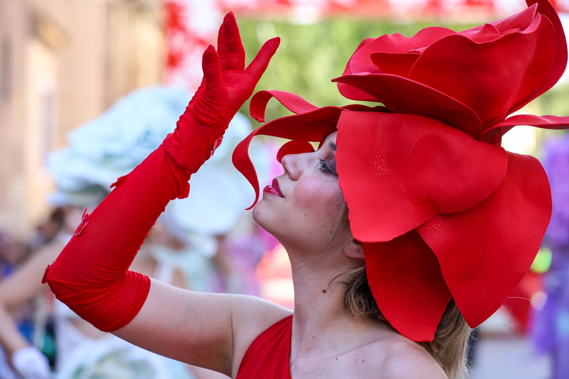 El desfile de la Batalla de las Flores de Murcia, en imágenes