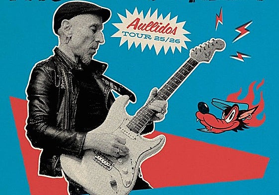 Detalle del cartel de la gira.