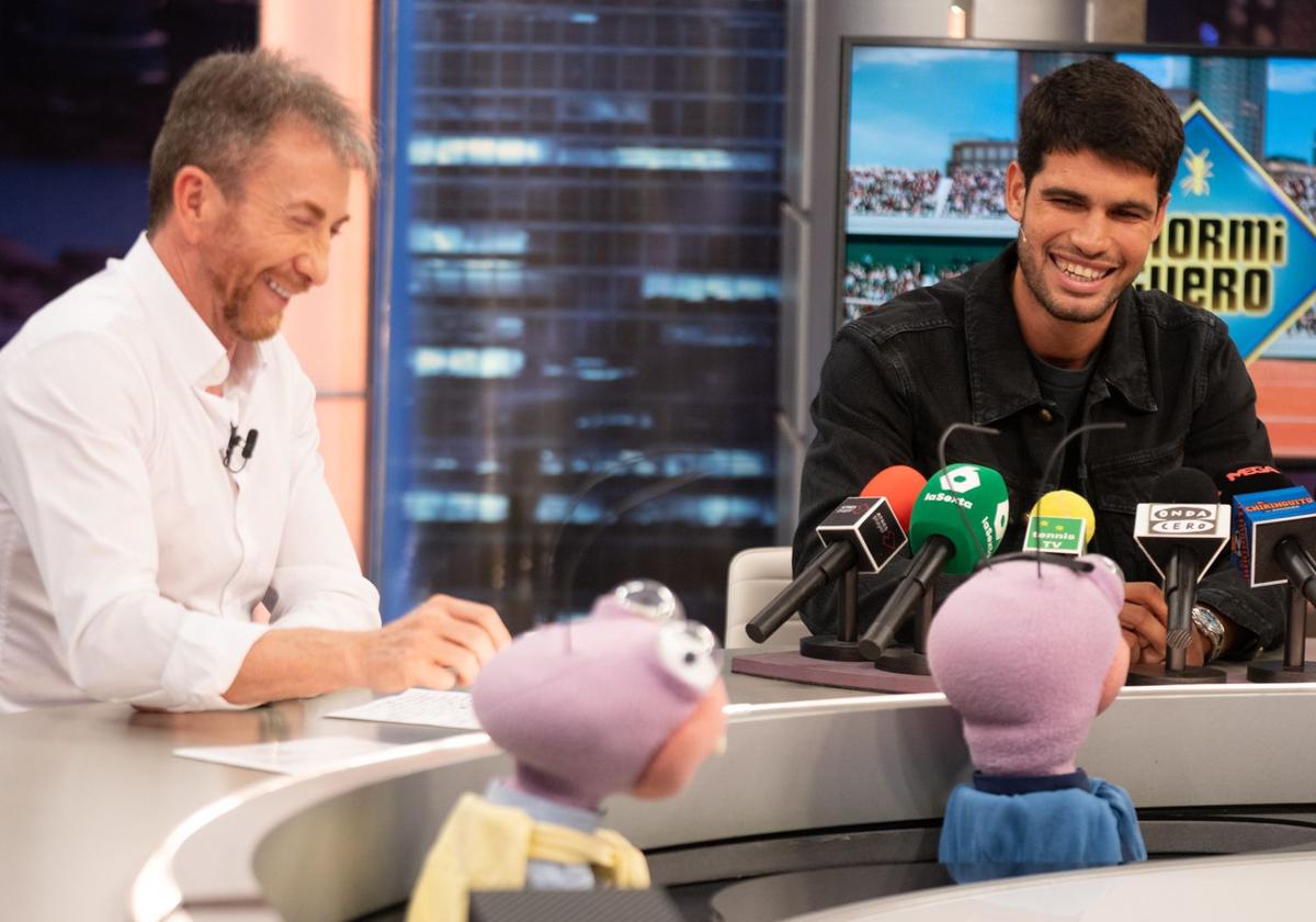 Alcaraz se sincera sobre su estado de salud en su paso por El Hormiguero: «Estoy fastidiado físicamente»
