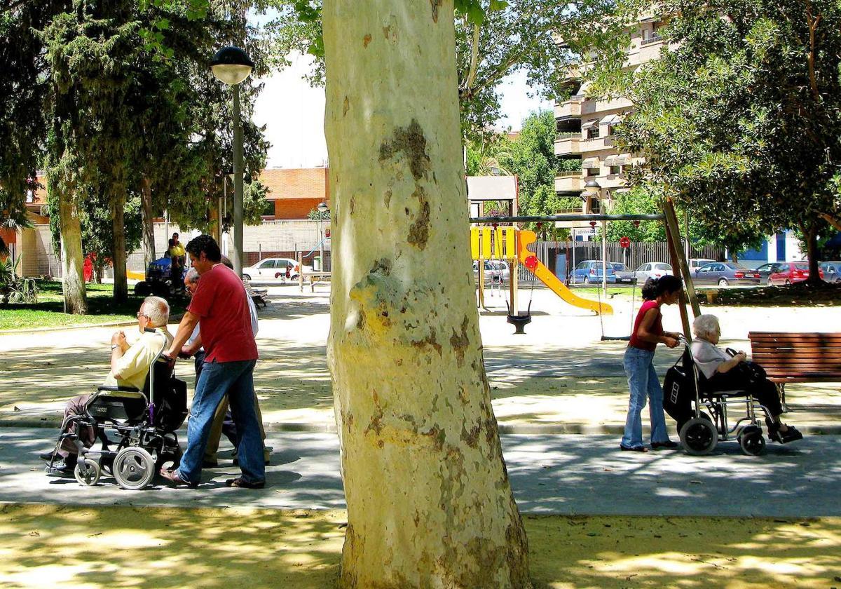 La Región de Murcia tarda el triple de lo que marca la ley en dar las ayudas de la dependencia