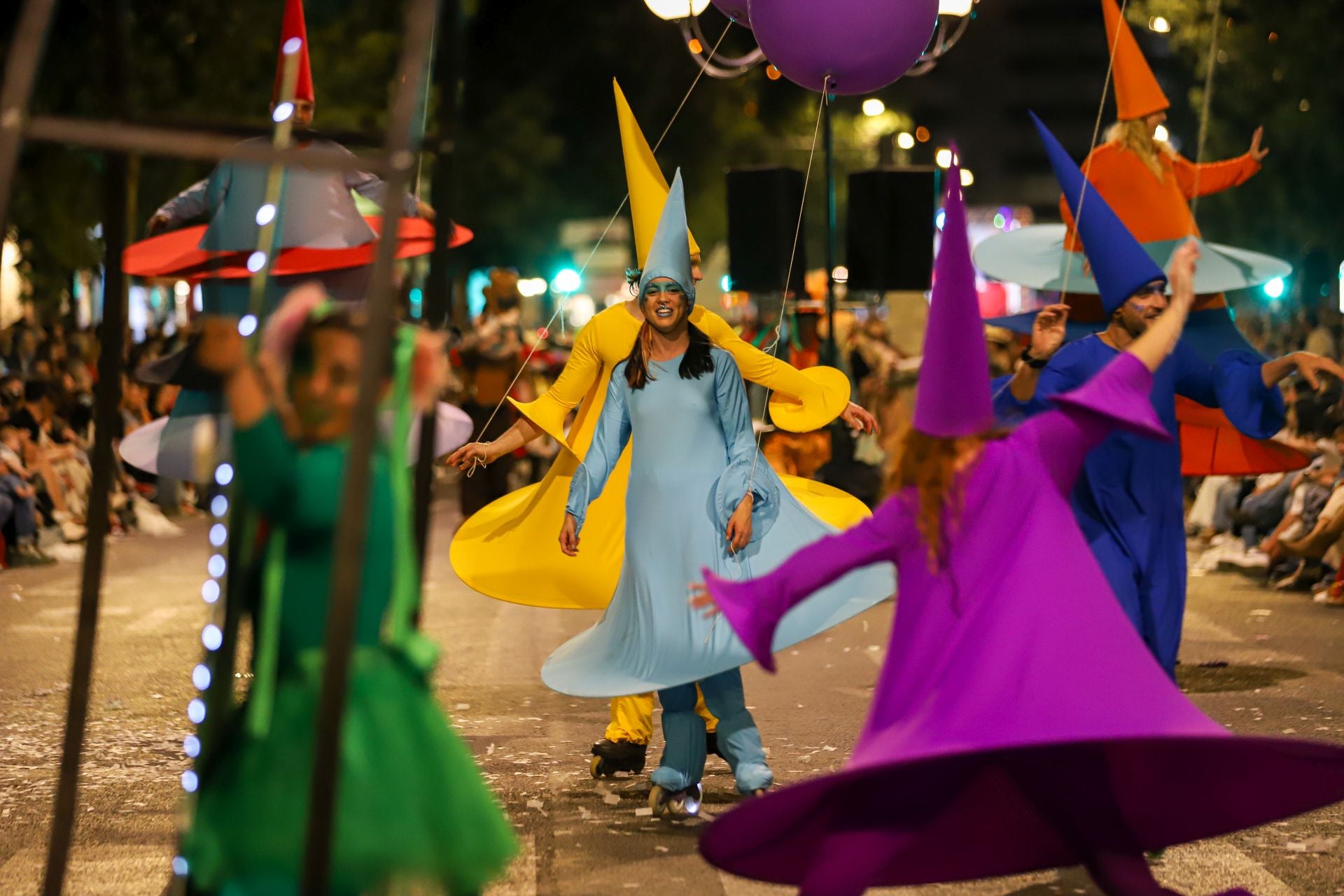 El desfile sardinero de este viernes, en imágenes