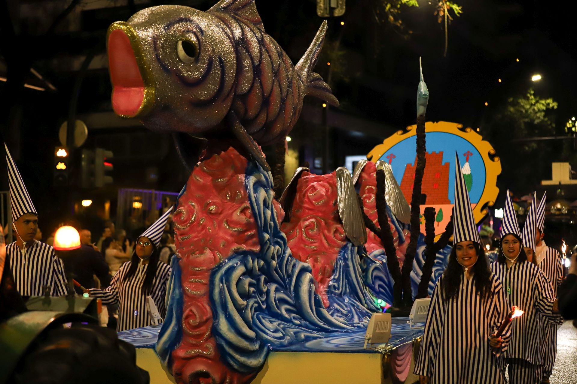 El desfile sardinero de este viernes, en imágenes