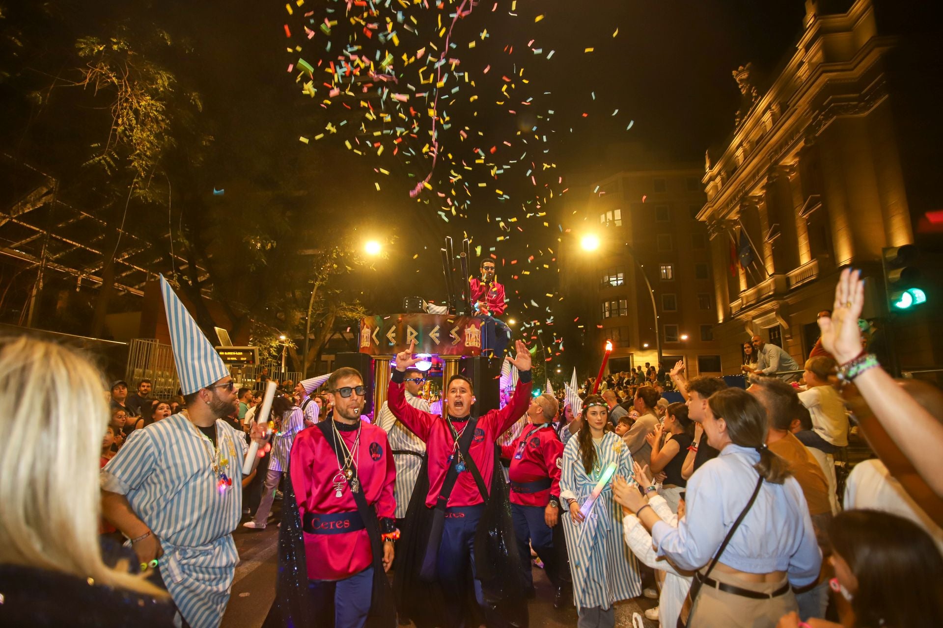 El desfile sardinero de este viernes, en imágenes