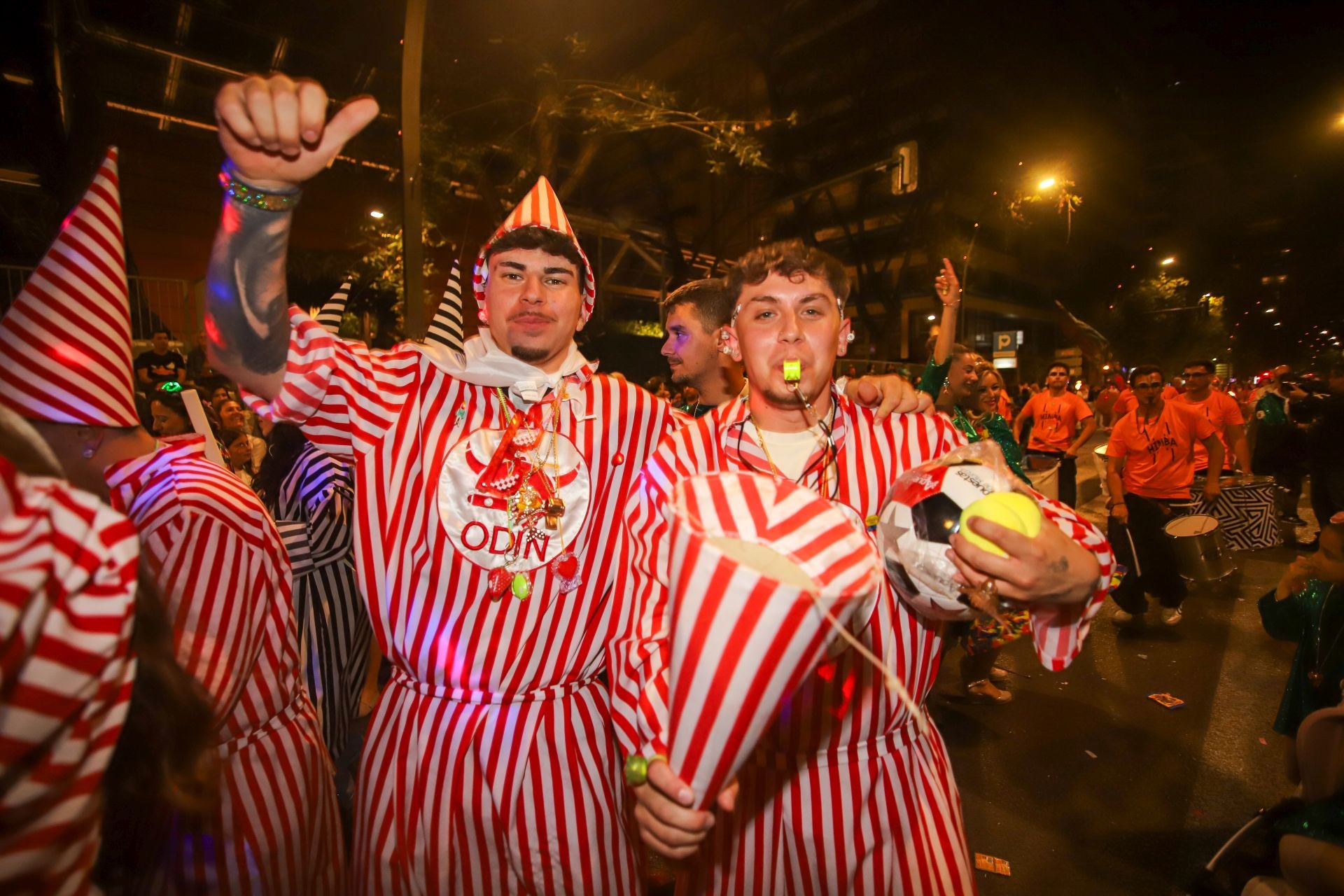 El desfile sardinero de este viernes, en imágenes
